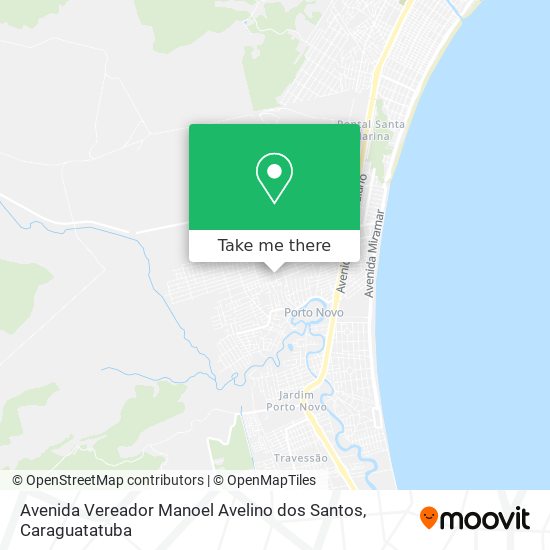 Avenida Vereador Manoel Avelino dos Santos map