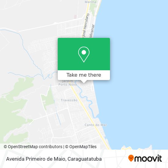 Avenida Primeiro de Maio map