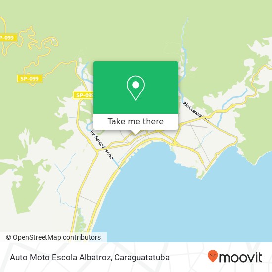 Auto Moto Escola Albatroz map
