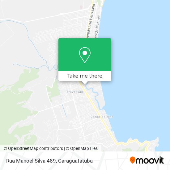 Rua Manoel Silva 489 map