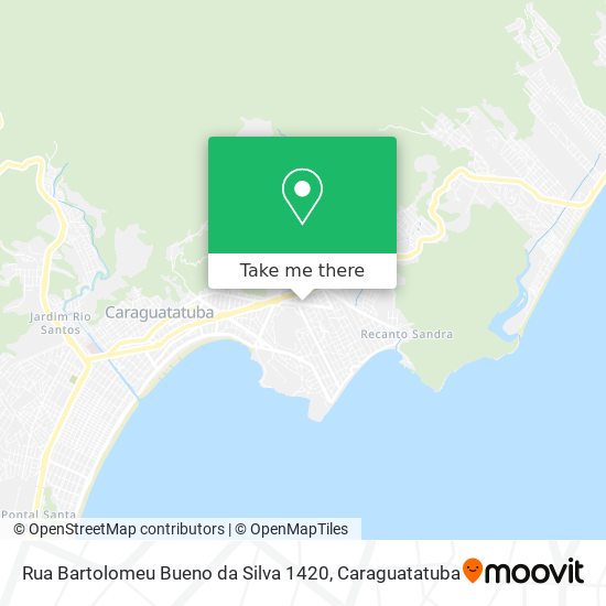 Mapa Rua Bartolomeu Bueno da Silva 1420