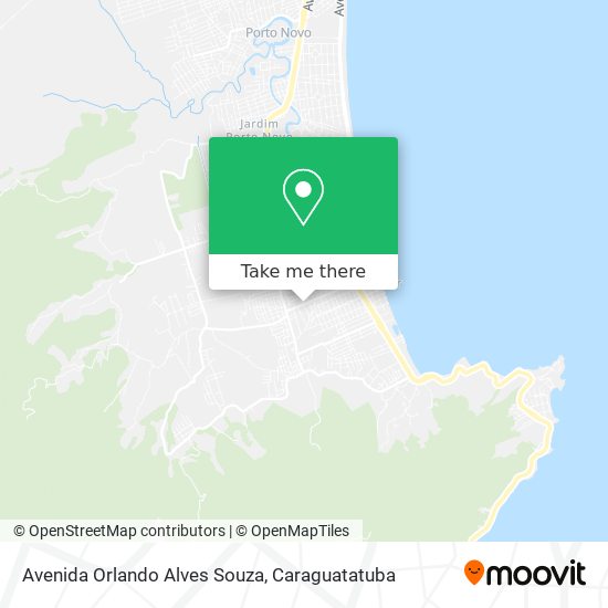Avenida Orlando Alves Souza map