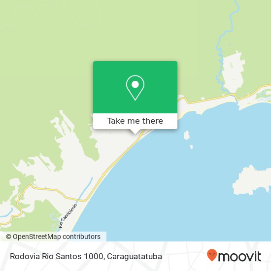 Rodovia Rio Santos 1000 map