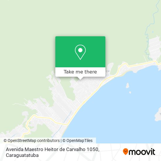 Mapa Avenida Maestro Heitor de Carvalho 1050