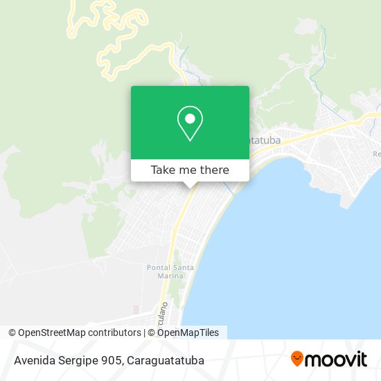 Mapa Avenida Sergipe 905