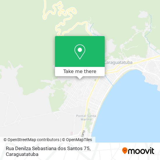 Rua Denilza Sebastiana dos Santos 75 map