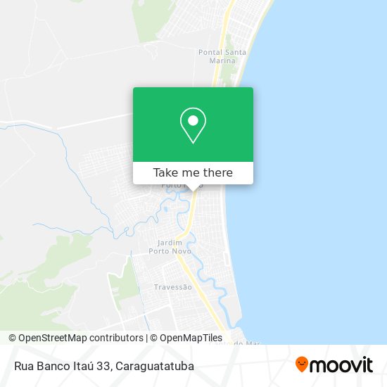 Mapa Rua Banco Itaú 33