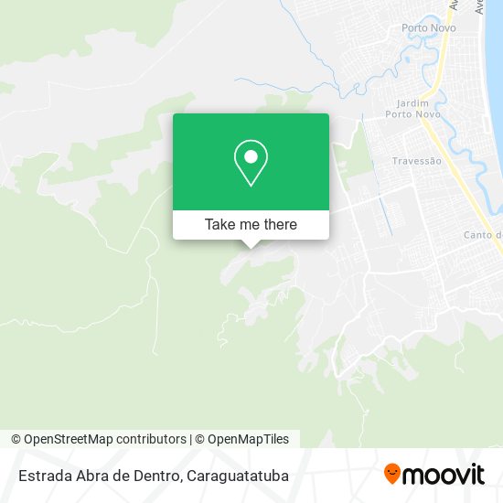 Estrada Abra de Dentro map