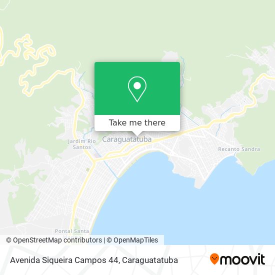Avenida Siqueira Campos 44 map