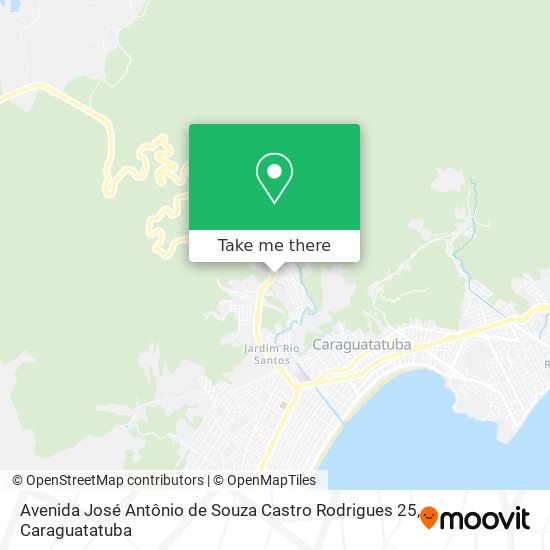 Avenida José Antônio de Souza Castro Rodrigues 25 map