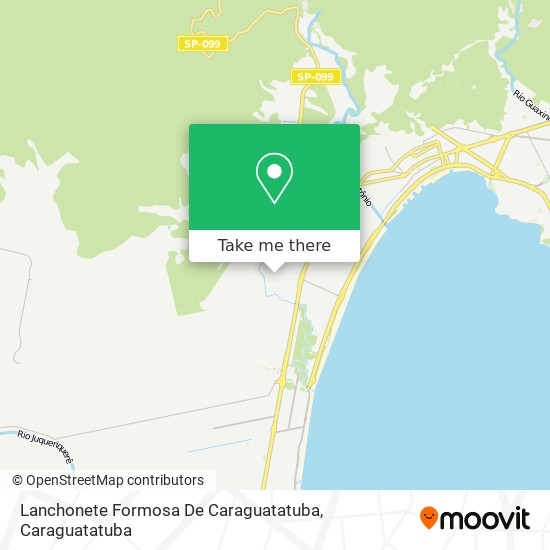 Lanchonete Formosa De Caraguatatuba map