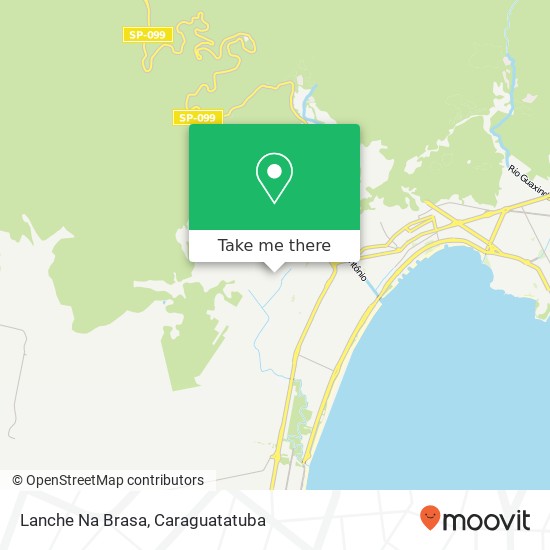 Mapa Lanche Na Brasa, Rua Denilza Sebastiana Santos, 217 Jardim Progresso Caraguatatuba-SP 11674-470