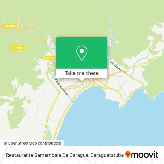 Restaurante Samambaia De Caragua map