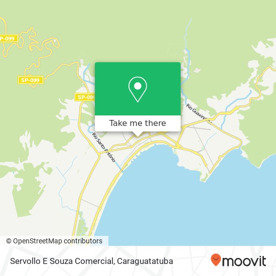 Servollo E Souza Comercial, Rua Sebastião Mariano Nepomuceno, 338 Centro Caraguatatuba-SP 11660-130 map