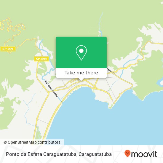 Mapa Ponto da Esfirra Caraguatatuba, Rua Jacareí Centro Caraguatatuba-SP