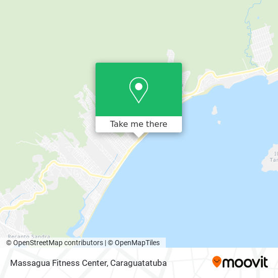 Mapa Massagua Fitness Center