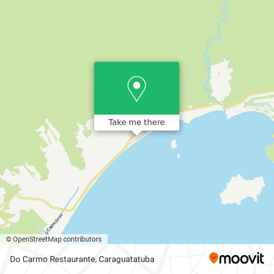 Mapa Do Carmo Restaurante