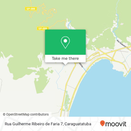 Rua Guilherme Ribeiro de Faria 7 map