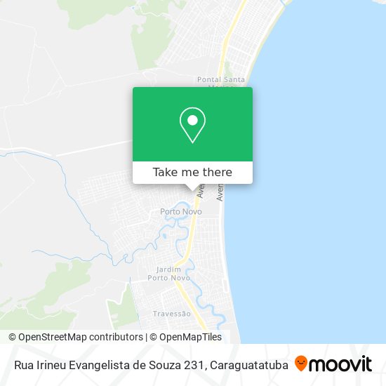 Mapa Rua Irineu Evangelista de Souza 231