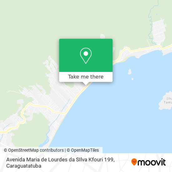 Mapa Avenida Maria de Lourdes da SIlva Kfouri 199