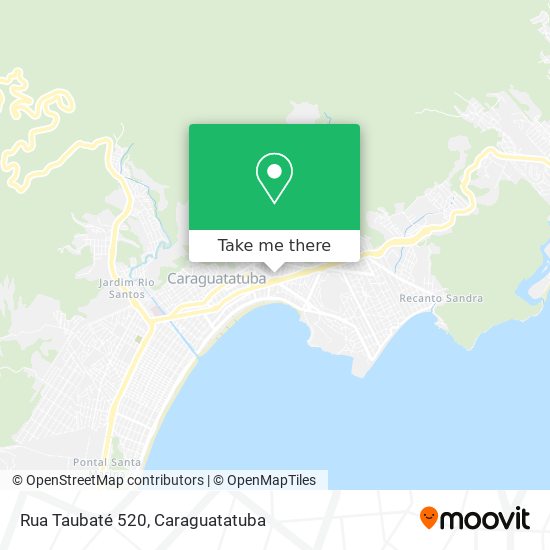 Mapa Rua Taubaté 520