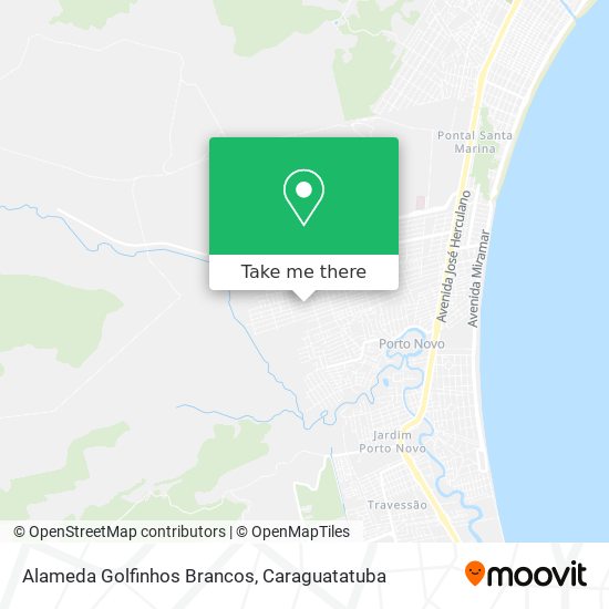 Alameda Golfinhos Brancos map