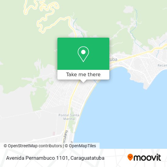 Avenida Pernambuco 1101 map