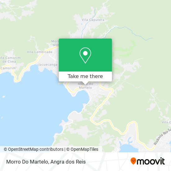 Mapa Morro Do Martelo