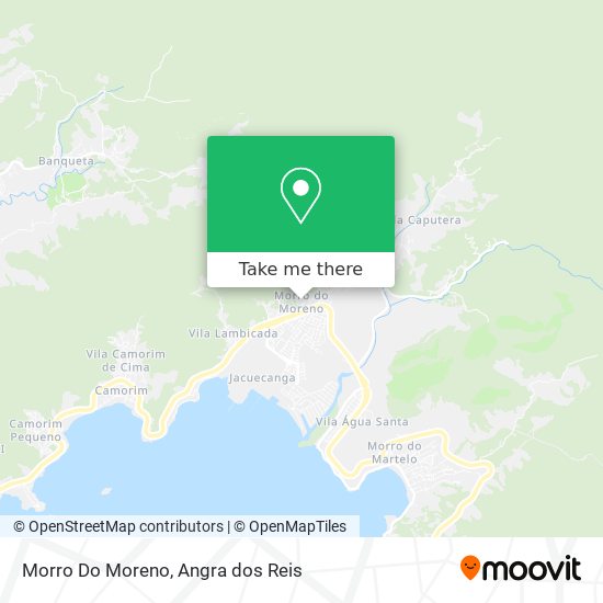 Morro Do Moreno map