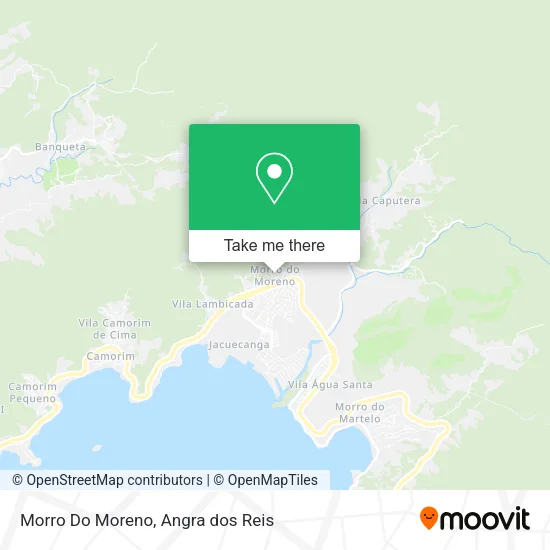 Morro Do Moreno map