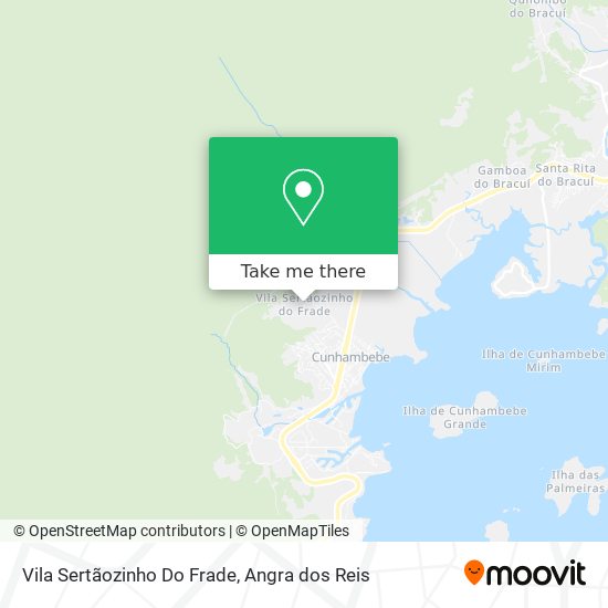 Vila Sertãozinho Do Frade map