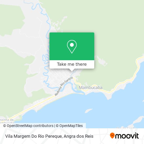 Vila Margem Do Rio Pereque map