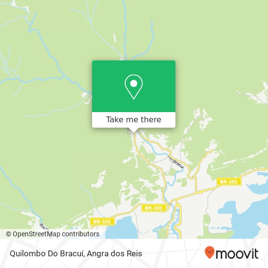 Mapa Quilombo Do Bracuí