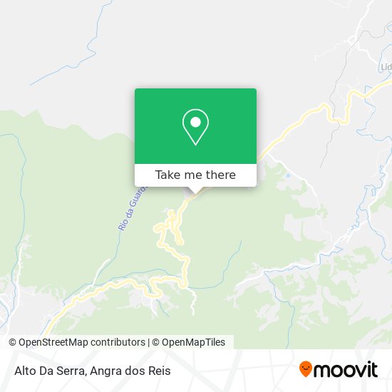 Alto Da Serra map