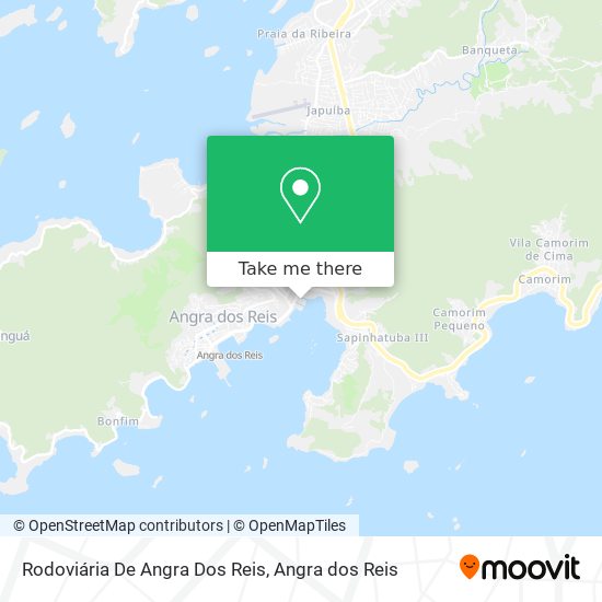 Rodoviária De Angra Dos Reis map