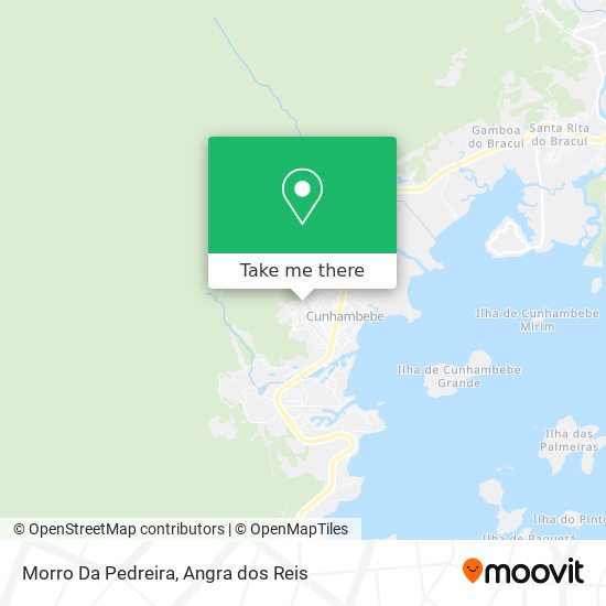 Mapa Morro Da Pedreira