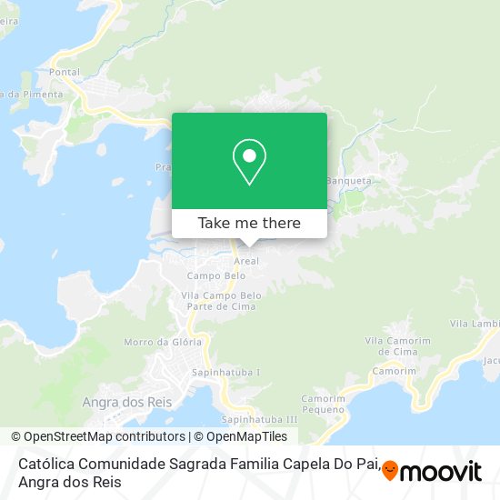 Católica Comunidade Sagrada Familia Capela Do Pai map