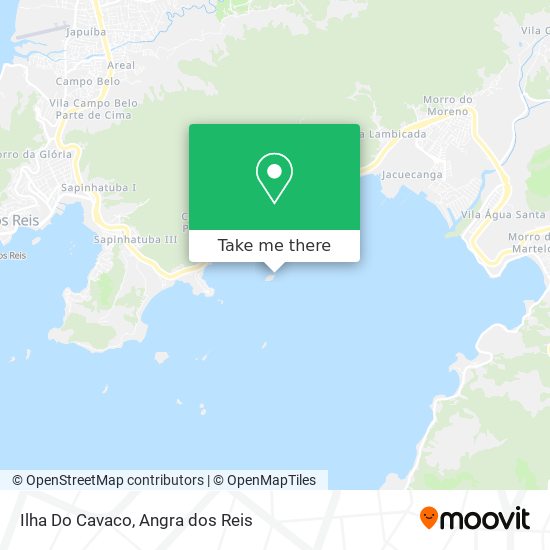 Ilha Do Cavaco map