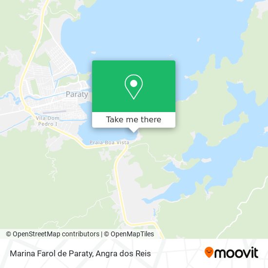 Marina Farol de Paraty map