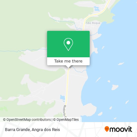 Barra Grande map