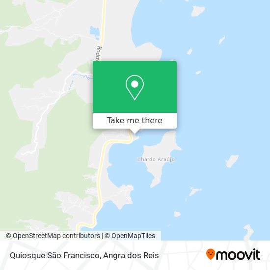 Mapa Quiosque São Francisco
