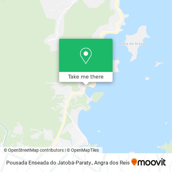 Pousada Enseada do Jatobá-Paraty. map
