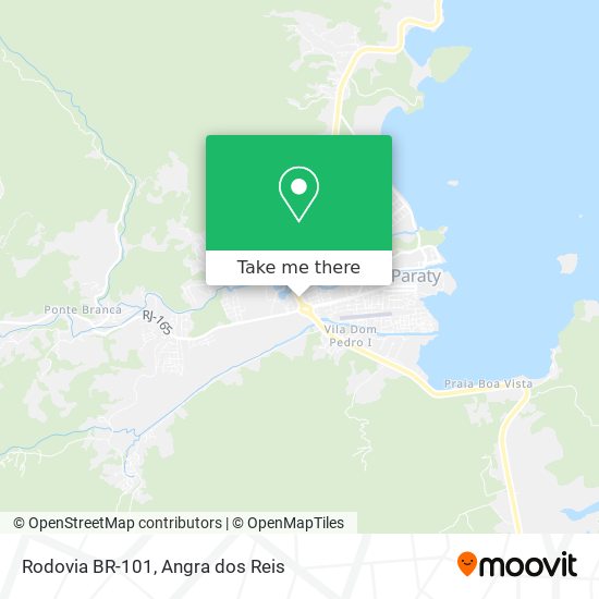 Rodovia BR-101 map