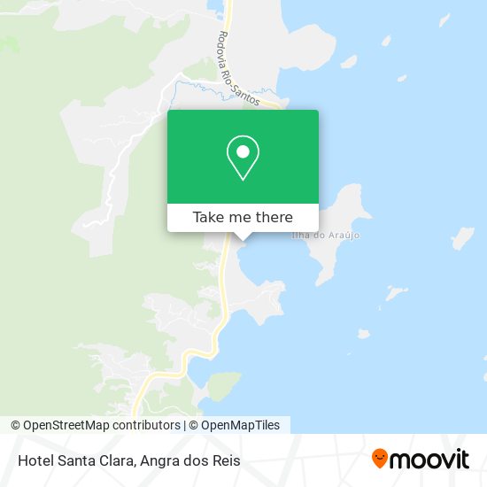 Hotel Santa Clara map