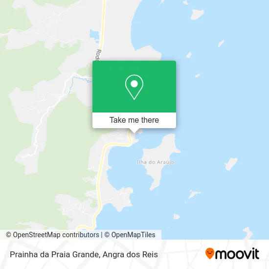 Prainha da Praia Grande map