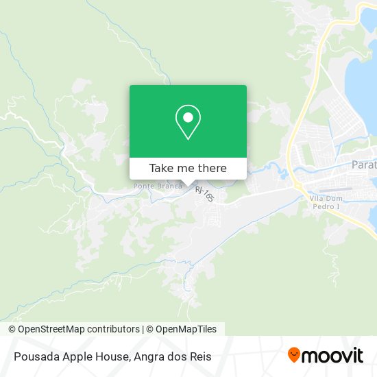 Mapa Pousada Apple House