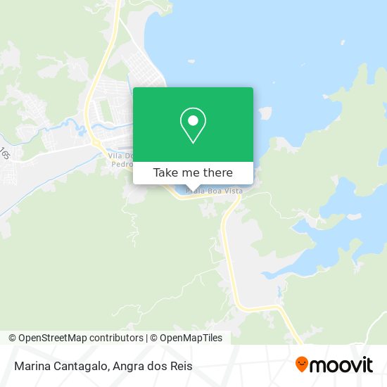 Mapa Marina Cantagalo