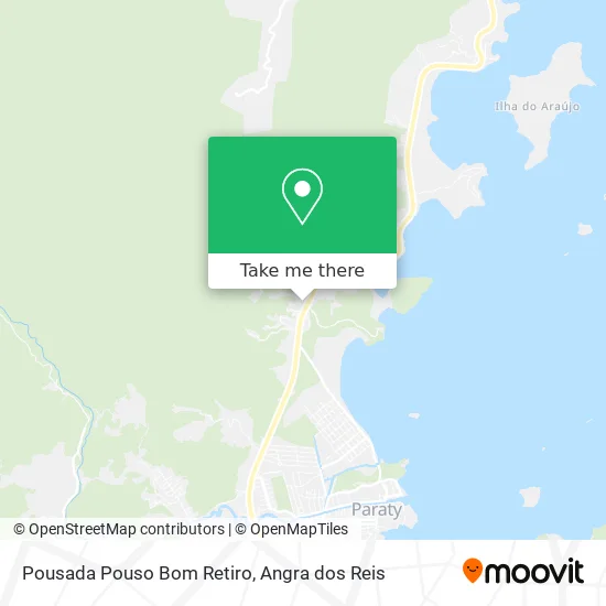 Pousada Pouso Bom Retiro map