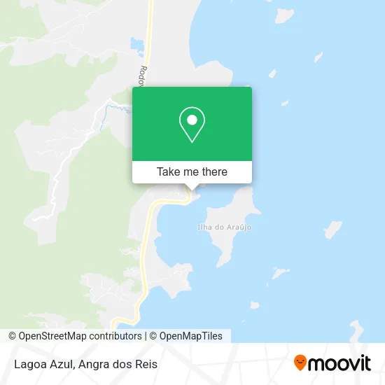 Lagoa Azul map