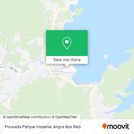 Pousada Parque Imperial map